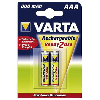 Аккумулятор Varta 56703 AAA 800 mAh Ready2Use BL-2