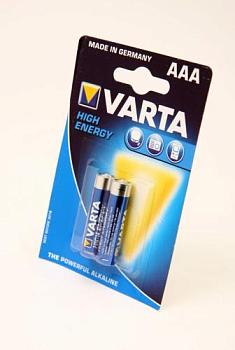 Батарейка Varta 4903 High Energy LR03 BL-2