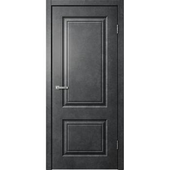 Полотно дверное Fly Doors Alta ПВХ бетон темный ПГ 800; Сибирь Профиль