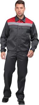 Костюм рабочий куртка брюки синий размер 48-50 170-176