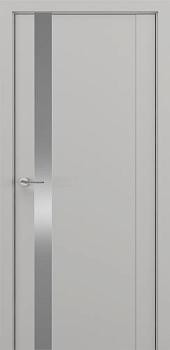 Полотно дверное ZaDoor S26 серый матовый 600мм