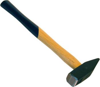 Молоток деревянная ручка 0.4 кг квадратный боек; SANTOOL, 030811-040