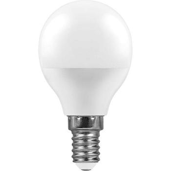 Лампа светодиодная LB-550 9Вт 230V E14 6400K G45; Feron, 25803