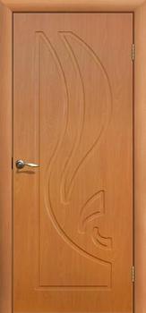 Полотно дверное Fly Doors Лилия ПВХ миланский орех ПГ 600мм; Сибирь Профиль