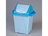 Ведро для мусора 5 л голуб Премиум, Т163; СОЦ, 46229