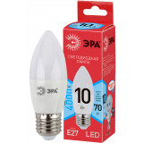Лампа светодиодная ECO LED B35 10Вт 4000К E27; ЭРА, Б0032965
