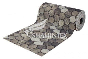 Коврик влаговпитывающий DIGITAL PRINT 60х90 см 15 Мозаика серо-оливковый; SHAHINTEX