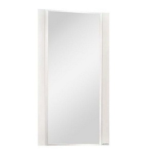 Зеркало для ванной комнаты Ария 50 белое, ЛДСП 85,8х50х2 см; Aquaton, 1401-2