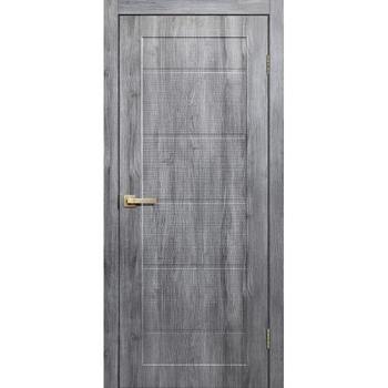 Полотно дверное Fly Doors Skin Doors 01 МДФ дуб стоунвуд 3D ПГ 600; Сибирь Профиль