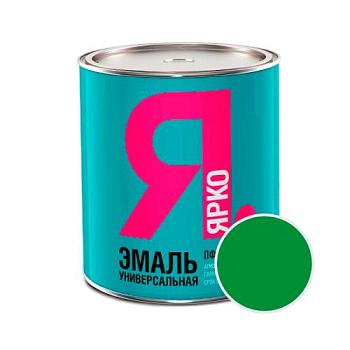 Эмаль ПФ-115 ЯРКО зеленая 0,8 кг; Ярославские краски