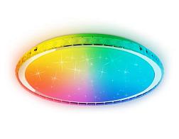 Светильник LED Orbital ПДУ+RGB хром 80Вт 3000-6400K D500 Ambrella; FF502 CH