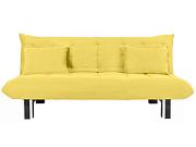 Диван-кровать Паттайя 197х90х100 см желтый/механизм книжка/Shaggy Mustard