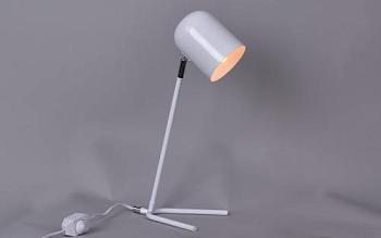 Настольная лампа Пирр 1x60 Е27 РС21100 WT+CR/1T