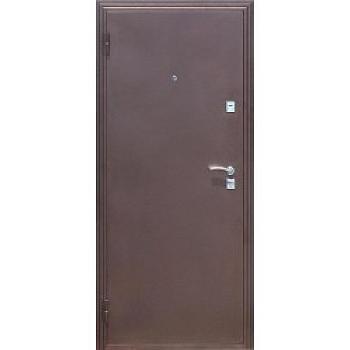 Дверь металлическая Стандарт/Стройгост 7-2 960х2050мм R металл/металл теплая