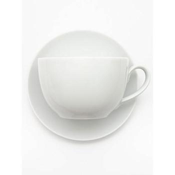 Пара чайная 250мл Ивонне фарфор белый; Crystalex, 5012090