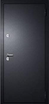 Дверь металлическая с терморазрывом Гудзон 3 970х2050мм L серебро антик металл/соты белый