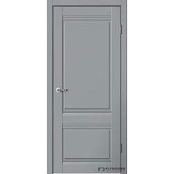 Полотно дверное Fly Doors Estetic E01 эмалит серый ПГ 700мм; Сибирь Профиль