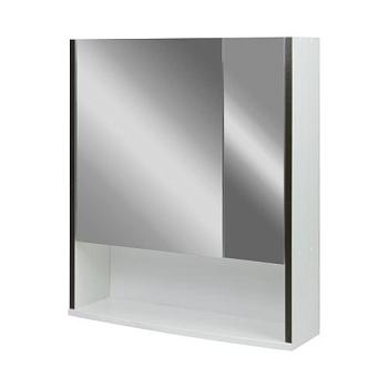 Зеркало-шкаф Астра 60 белый, венге 600х170х700, DORATIZ 2711.048