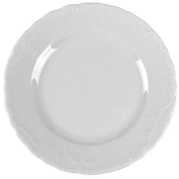 Тарелка десертная 19 см Рококо фарфор белый; Crystalex, 0030990 Rococo