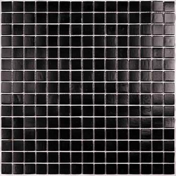 Мозаика стеклянная Simple Black 4*20*20 327*327(на бумаге) /Китай