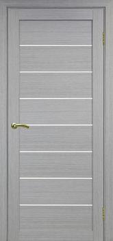 Полотно дверное Турин_508.12.90 эко-шпон дуб серый FL-Панель/Мателюкс