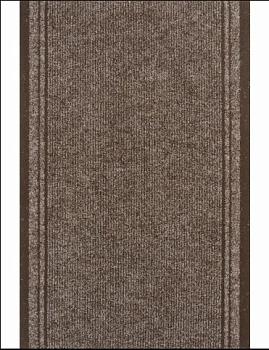Дорожка влаговпитывающая ковровая 1,0 м коричневый; Kortriek 7058