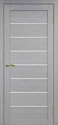Полотно дверное Турин_508.12.60 эко-шпон дуб серый FL-Панель/Мателюкс
