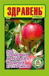 Удобрение Здравень ягодный плодовый ТУРБО 30 г; ВХ