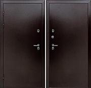 Дверь металлическая Термо М-2 960х2050мм R 1,2мм антик медь металл/металл