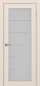 Полотно дверное Парма_401АСС.2.35 ЭКО-шпон ясень перламутровый FL-Мателюкс-Молдинг SC