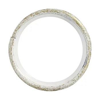 Комплект колец бесшумных с круглым сечением 10 шт белое золото;  СФ-19-410-33