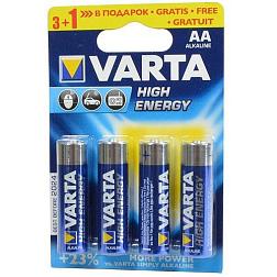 Батарейка Varta 4906 High Energy LR6 BL-4