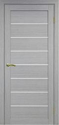 Полотно дверное Турин_508.12.80 эко-шпон дуб серый FL-Панель/Мателюкс