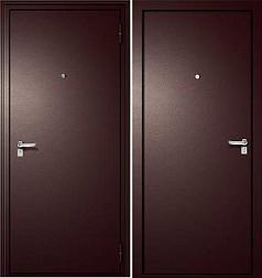 Дверь металлическая GOOD LITE 3 860х2050мм L медный антик металл/металл