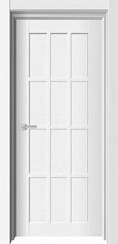 Полотно дверное Эмаль-Soft NEO 696 ясень белый ПГ 700мм