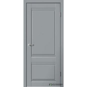 Полотно дверное Fly Doors Estetic E01 эмалит серый ПГ 800мм; Сибирь Профиль