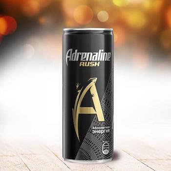 Напиток энергетический Adrenaline Rush 0,33л  ж/б
