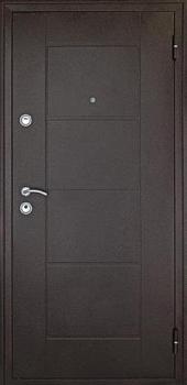 Дверь металлическая Форпост Квадро 860х2050мм L 1мм металл/металл