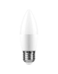 Лампа светодиодная LB-770 11Вт 230В E27 6400K свеча; Feron,  25945