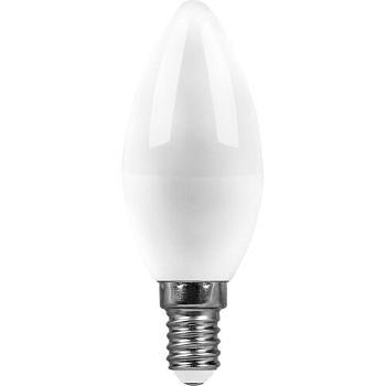 Лампа светодиодная SBC3711 11Вт 2700K 230В E14 C37 свеча; SAFFIT, 55131