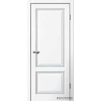 Полотно дверное Fly Doors Estetic E02 эмалит белый ПО 800мм; Сибирь Профиль