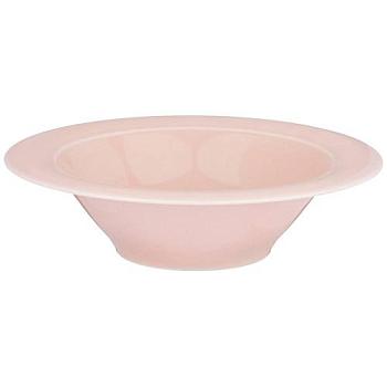 Тарелка суповая 22 см розовый фарфор LEFARD TINT; ЭГ, 48-873