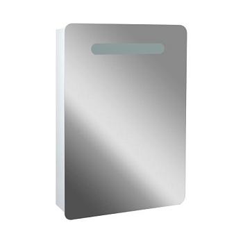 Зеркало-шкаф Аква 50 , правый, белый с подсветкой  500х145х700,DORATIZ 2711.062