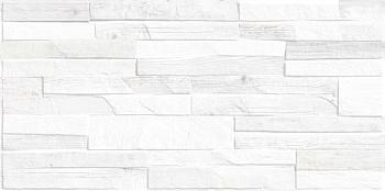 Плитка Mattone рельеф белая 24,9х50х0,85 см 1,37 кв.м 11 шт; Alma Ceramica, TWU09MTN004