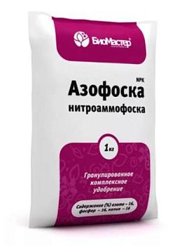 Удобрение Азофоска 1 кг; БиоМастер