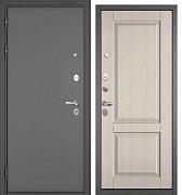 Дверь металлическая Мастино TRUST MASS 1 860 R Графит букле/Ларче бьянко; Бульдорс