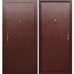 Дверь металлическая 5 см 860х2050мм L металл/металл