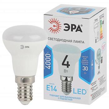 Лампа светодиодная LED smd R39 4Вт 840 E14; ЭРА, Б0020555