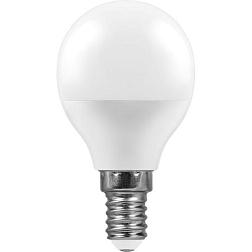 Лампа светодиодная LB-550 9Вт 230V E14 6400K G45; Feron, 25803