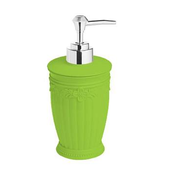 Дозатор для жидкого мыла настольный пластик зелёный Elegance; FS-41G